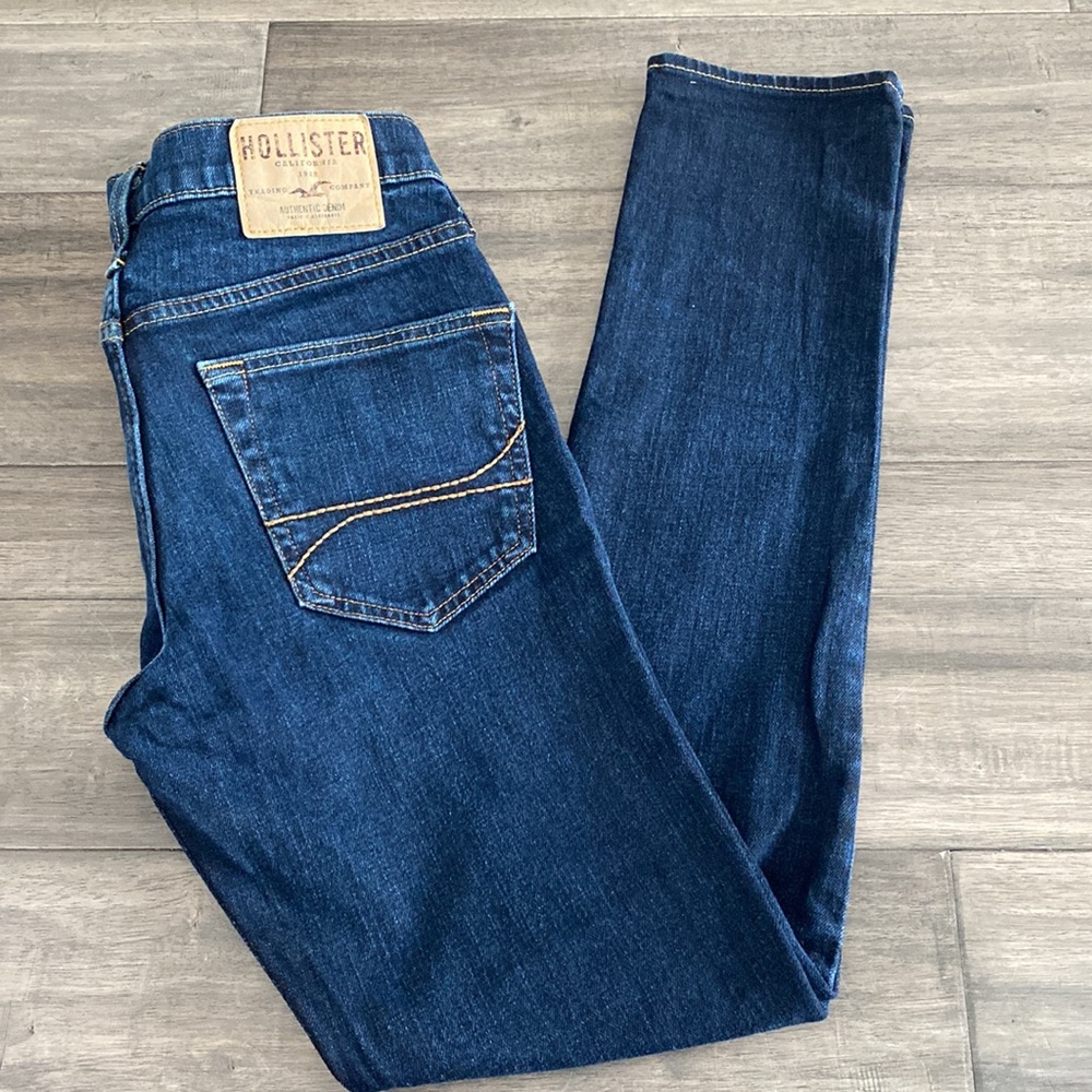 Hollister  The Super Skinny Button Fly Jean Mens‎ Size 30 X 32